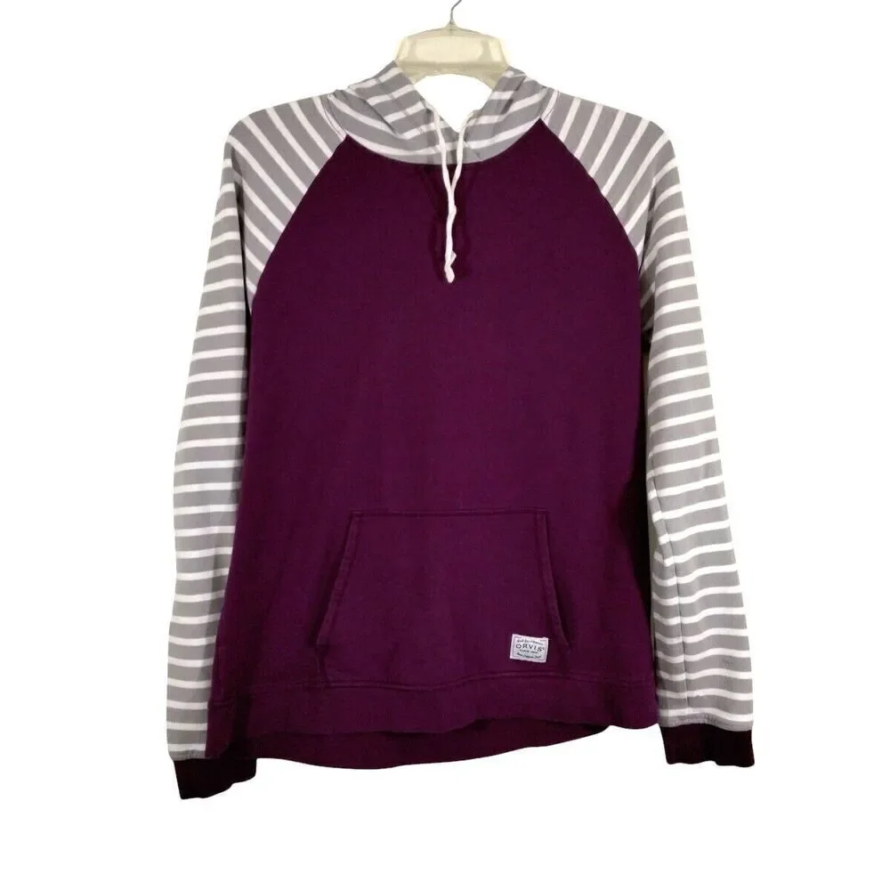 Orvis Sweatshirt Hoodie Drawstring Pullover Pocket - Picture 2 of 7